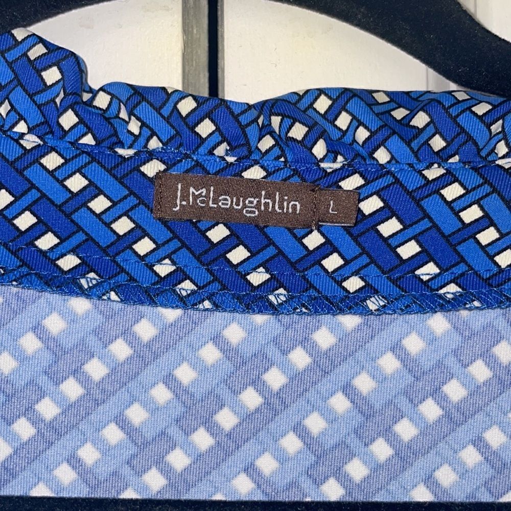 J. McLaughlin Catalina Cloth Dress size Large - Picture 3 of 8